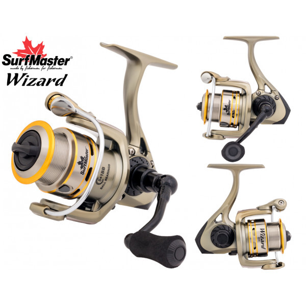 Катушка рыболовная Surf Master Wizard 51bb SMW3000-6 для спиннинга с передним фрикционом 6138₽