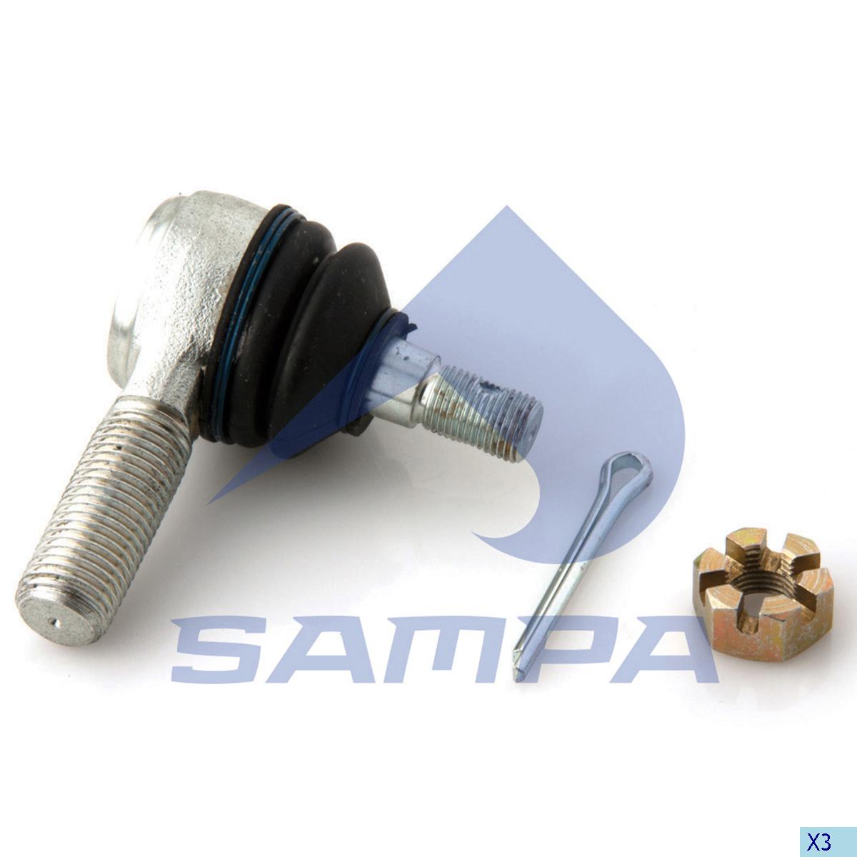 

Наконечник тяги КПП SAMPA 100.028 для MB КАМАЗ-5490 M14*1.5/M10*1 L=55