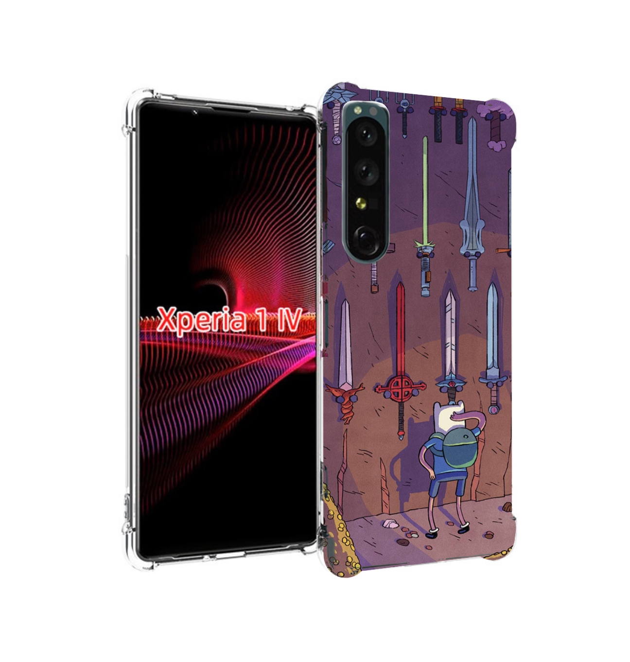 

Чехол накладка MyPads фин ищет меч для Sony Xperia 1 IV, Прозрачный, Tocco