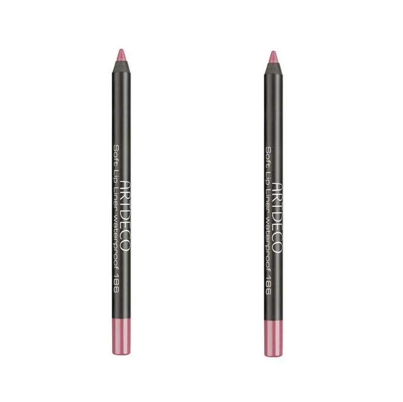 Карандаш для губ ARTDECO водостойкий Soft Lip Liner Waterproof тон 186 1.2 г 2 шт