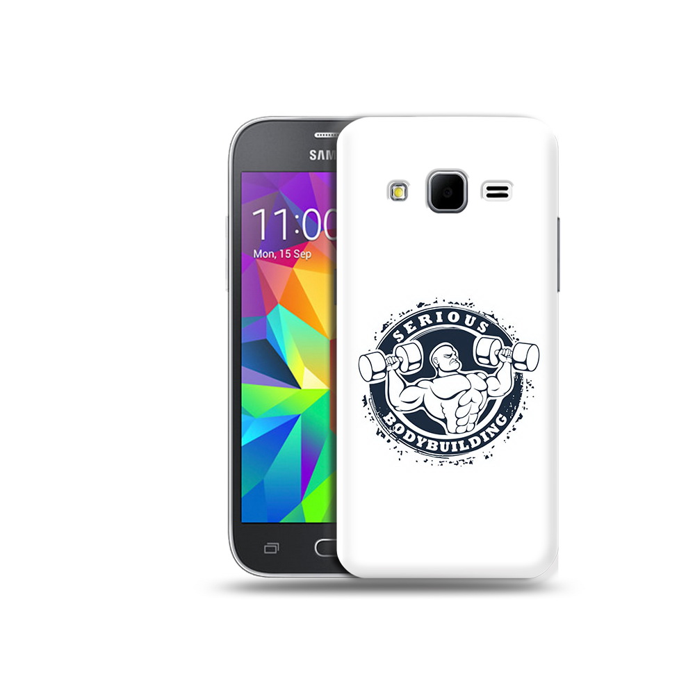 

Чехол MyPads Tocco для Samsung Galaxy Core Prime бодибилдинг воля к победе, Прозрачный, Tocco