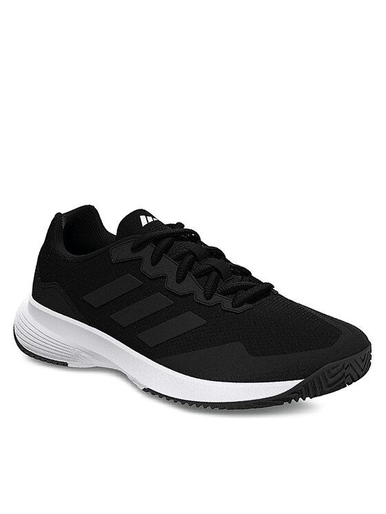 

Кроссовки мужские Adidas Gamecourt 2.0 Tennis Shoes IG9567 черные 45 1/3 EU, Черный, Gamecourt 2.0 Tennis Shoes IG9567