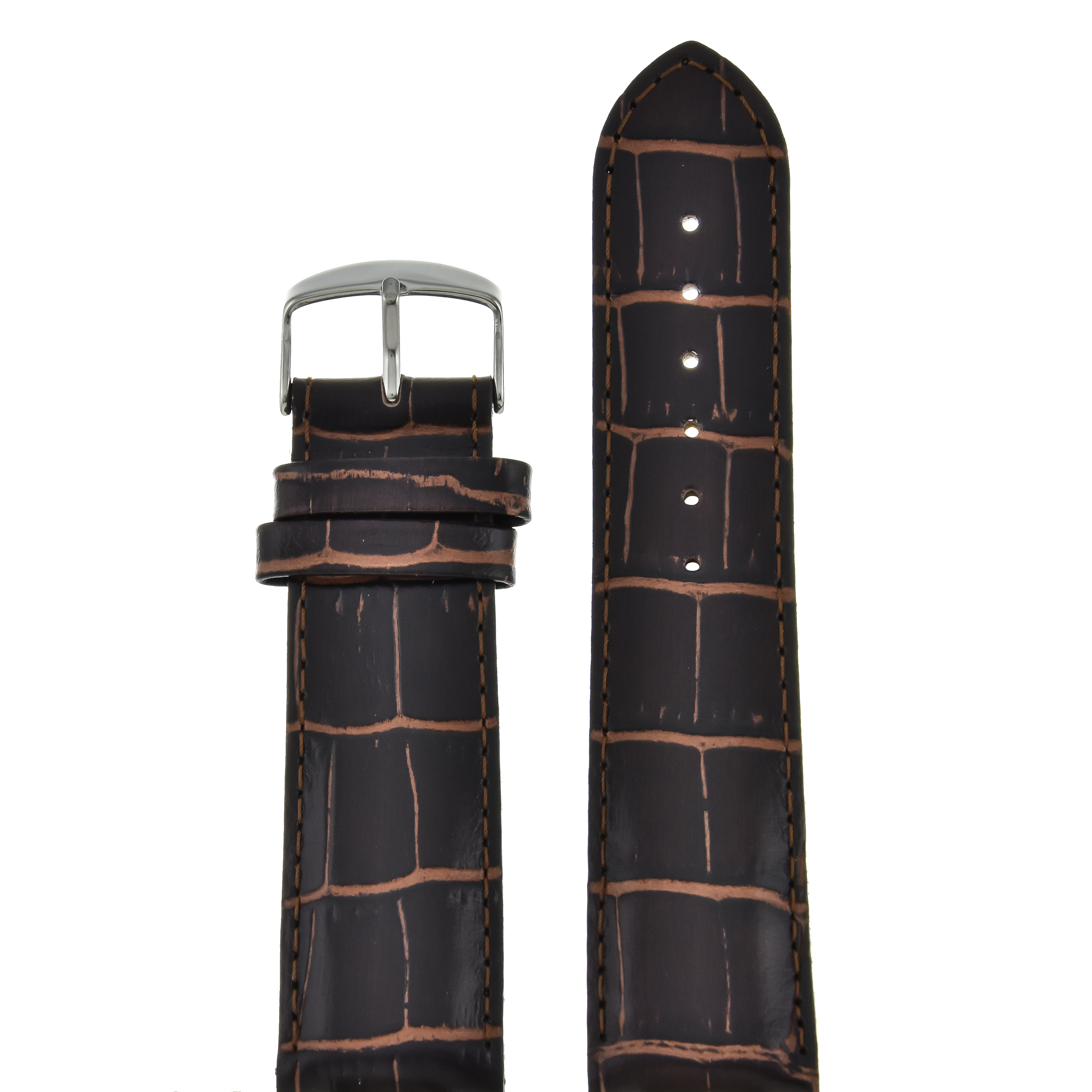 

Ремешок из двух частей мужской Ardi РК2408 темно-коричневый, РК2408