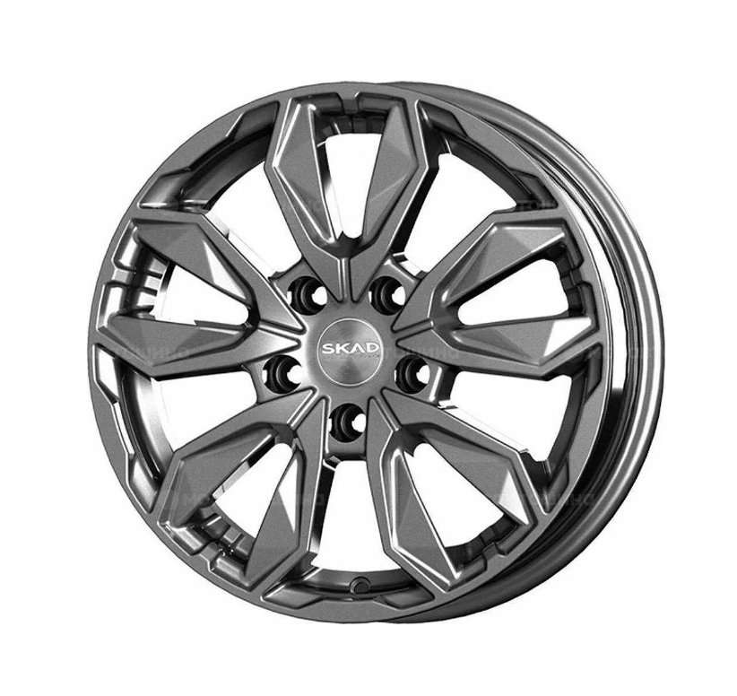 

Колесный диск 6x16/5x114,3 ET43 D67,1 Сочи (КЛ309) Arctic grey