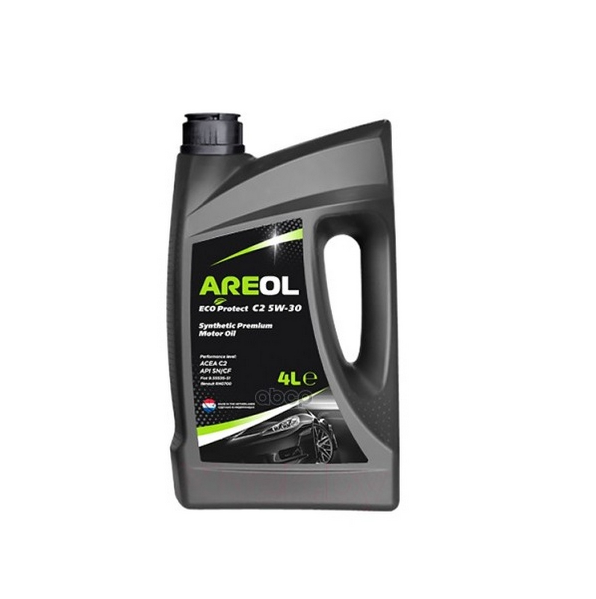 

AREOL Areol Eco Protect C2 5w30 (4l)_масло Моторное! Синт Acea C2, Api Sn/Cf, Fiat 9.55535