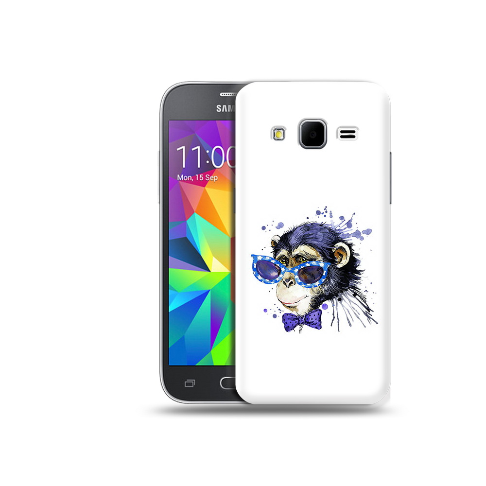 

Чехол MyPads Tocco для Samsung Galaxy Core Prime акварельная обезьяна (PT11933.566.216), Прозрачный, Tocco
