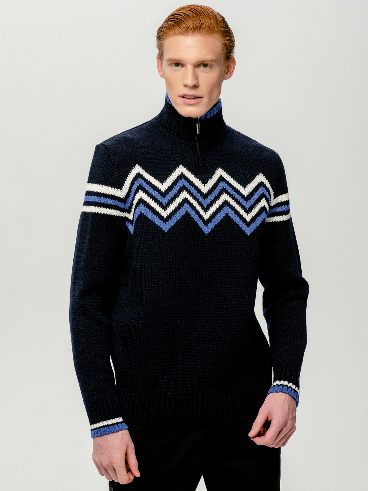 

Джемпер мужской Scandica 880JUZM синий 58/188 RU, 880JUZM