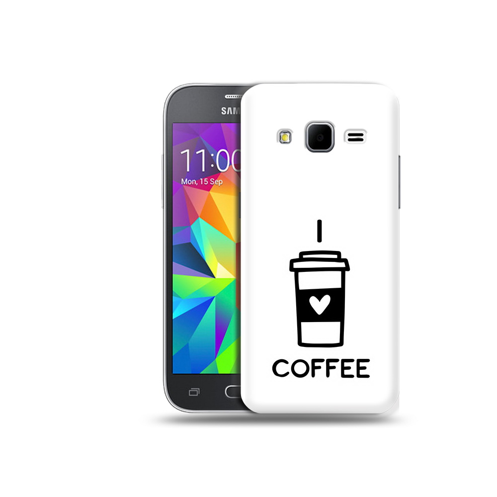 

Чехол MyPads Tocco для Samsung Galaxy Core Prime Я люблю кофе (PT11933.566.206), Прозрачный, Tocco