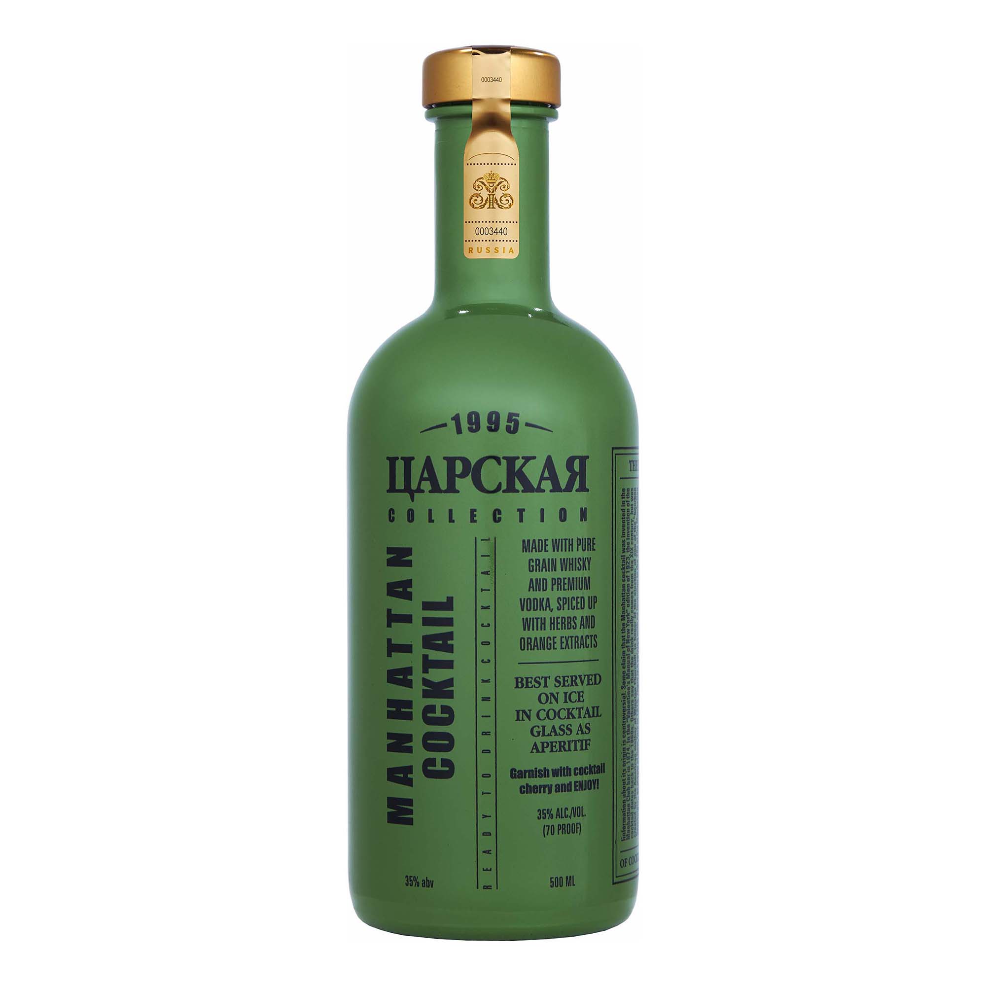 

Коктейль Царская Manhattn 35% 0,5 л