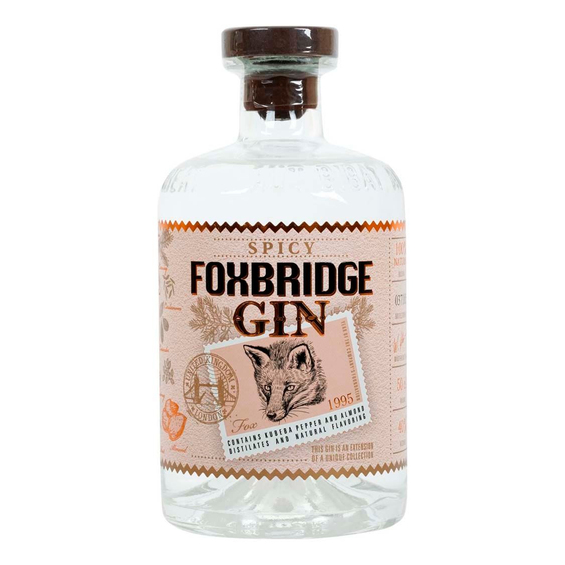 

Джин Foxbridge Spicy 40% 0,5 л