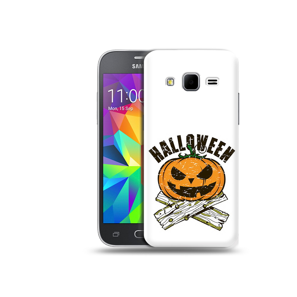 

Чехол MyPads Tocco для Samsung Galaxy Core Prime Хэллоуин доски тыква (PT11933.566.194), Прозрачный, Tocco
