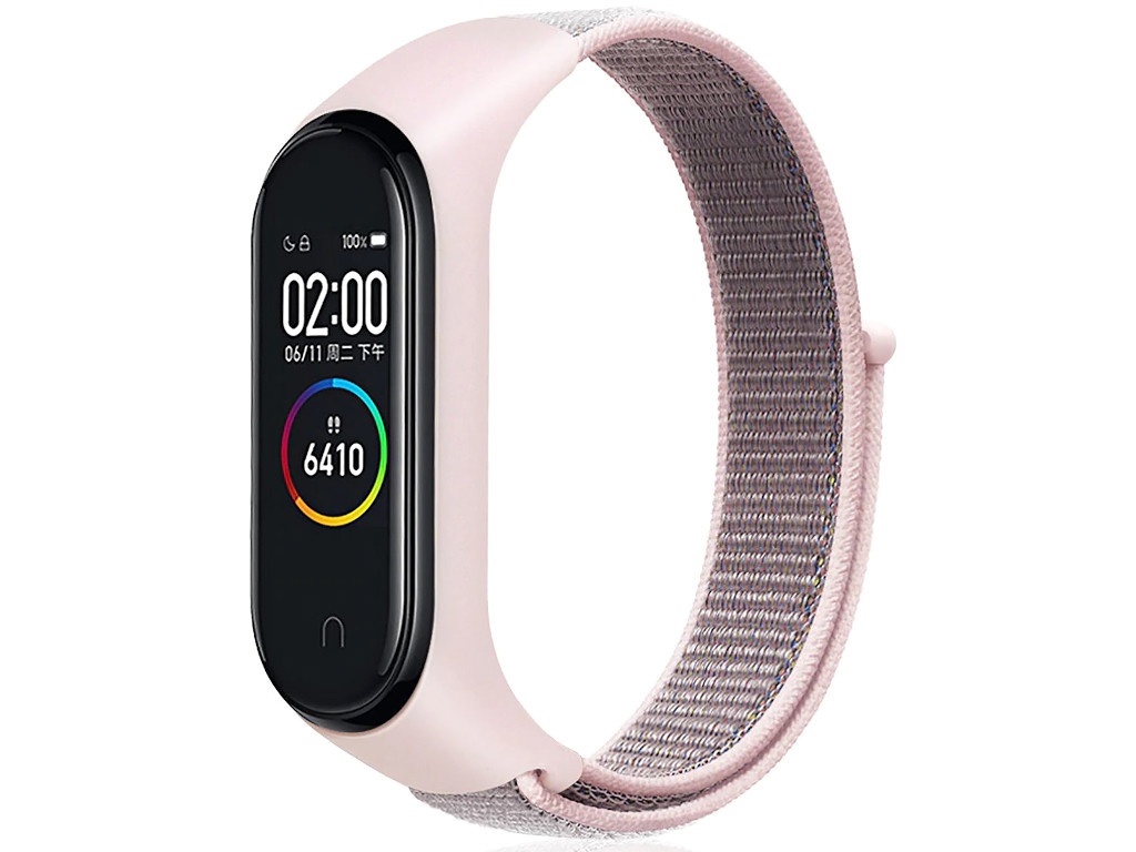 

Ремешок Activ для Xiaomi Mi Band 3/Mi Band 4 Sports Light Pink 111870, 111870