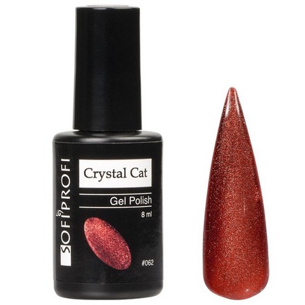 

Гель-лак SOFIPROFI Crystal Cat №062