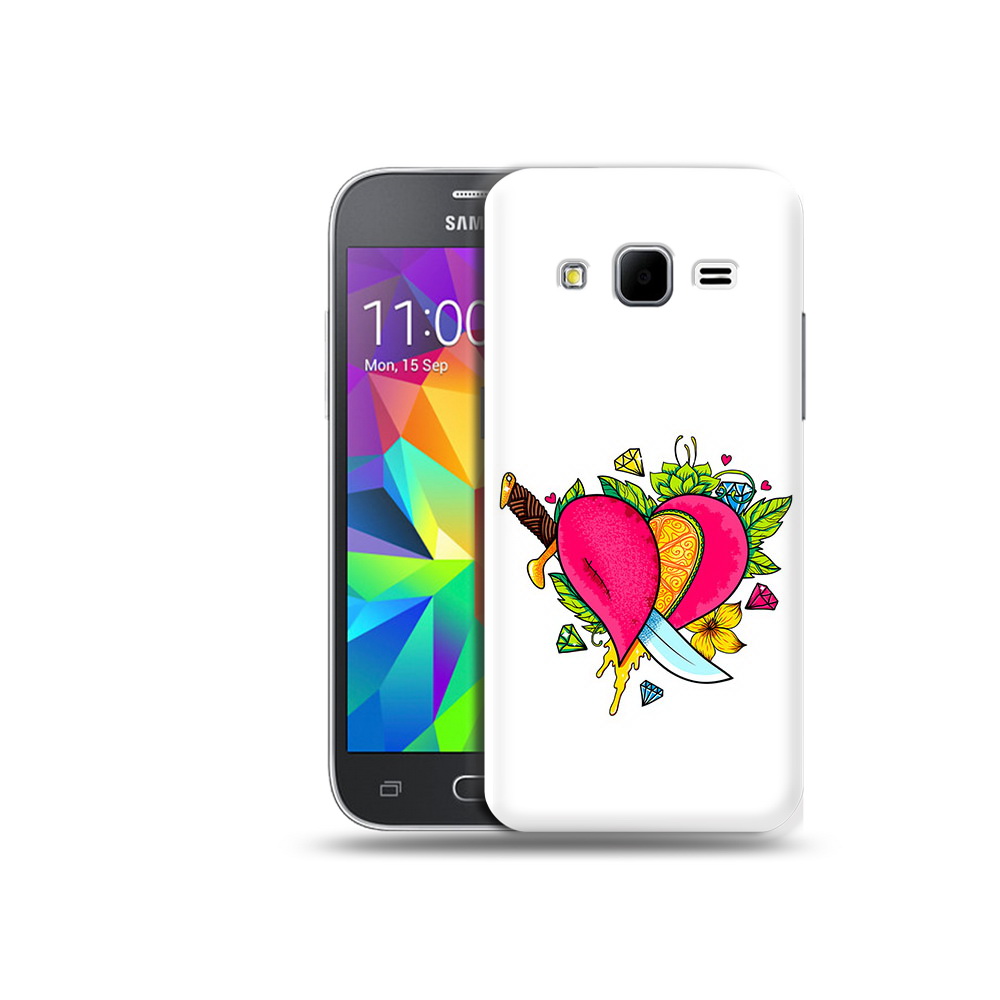 

Чехол MyPads Tocco для Samsung Galaxy Core Prime Фруктовое сердце (PT11933.566.188), Прозрачный, Tocco