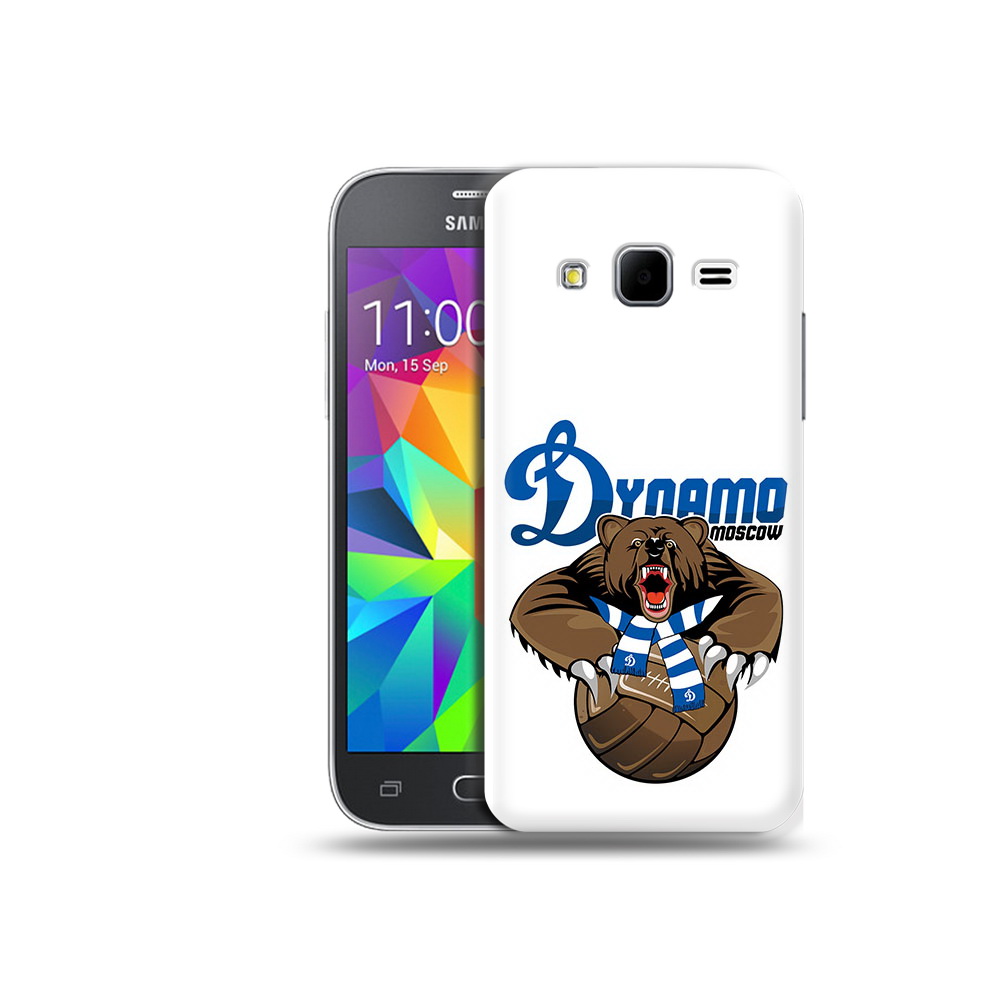 

Чехол MyPads Tocco для Samsung Galaxy Core Prime ФК Динамо медведь (PT11933.566.175), Прозрачный, Tocco