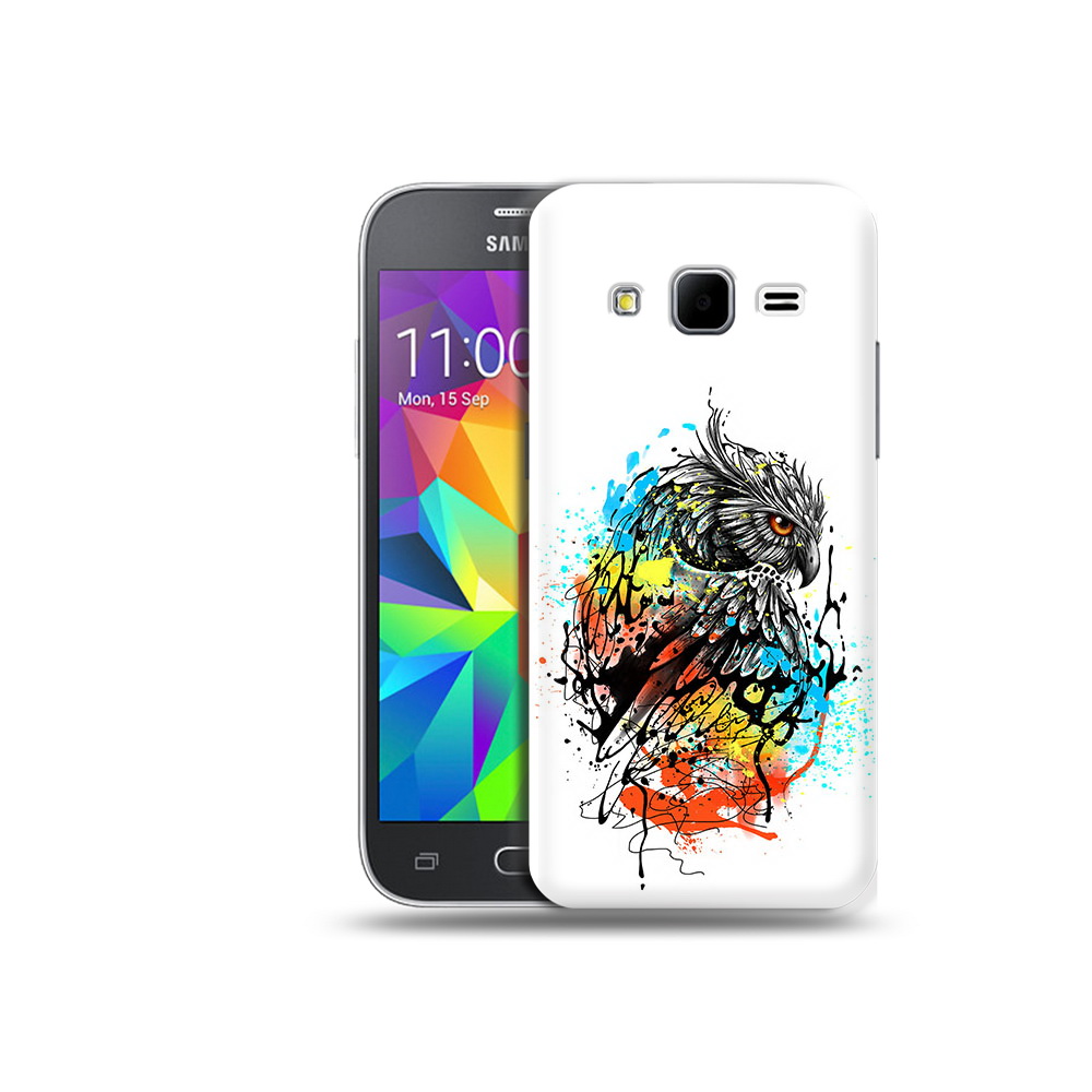 

Чехол MyPads Tocco для Samsung Galaxy Core Prime Творческая сова (PT11933.566.170), Прозрачный, Tocco