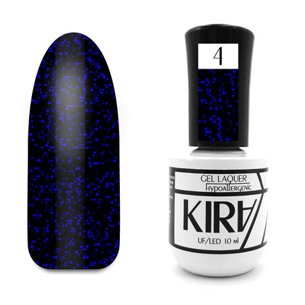 

Гель-лак KIRA Night №004