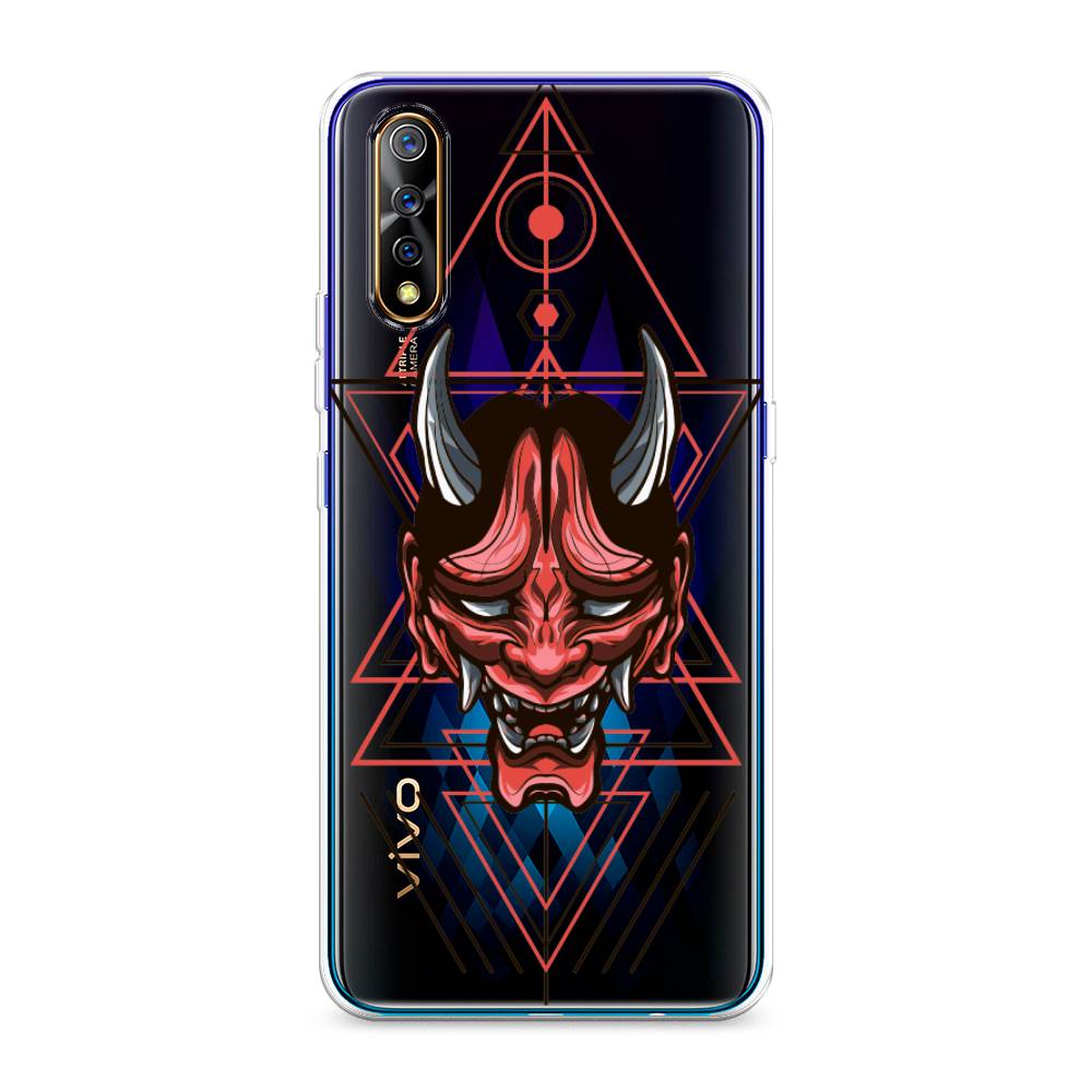 

Чехол на Vivo iQOO Neo "Hanya Oni mask", Серый;красный;черный, 262050-4