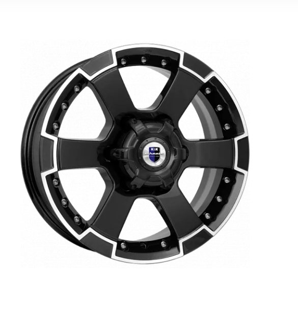 

Колесный диск 7x16/6x139,7 ET30 D106,1 M56 (КС593) Алмаз черный