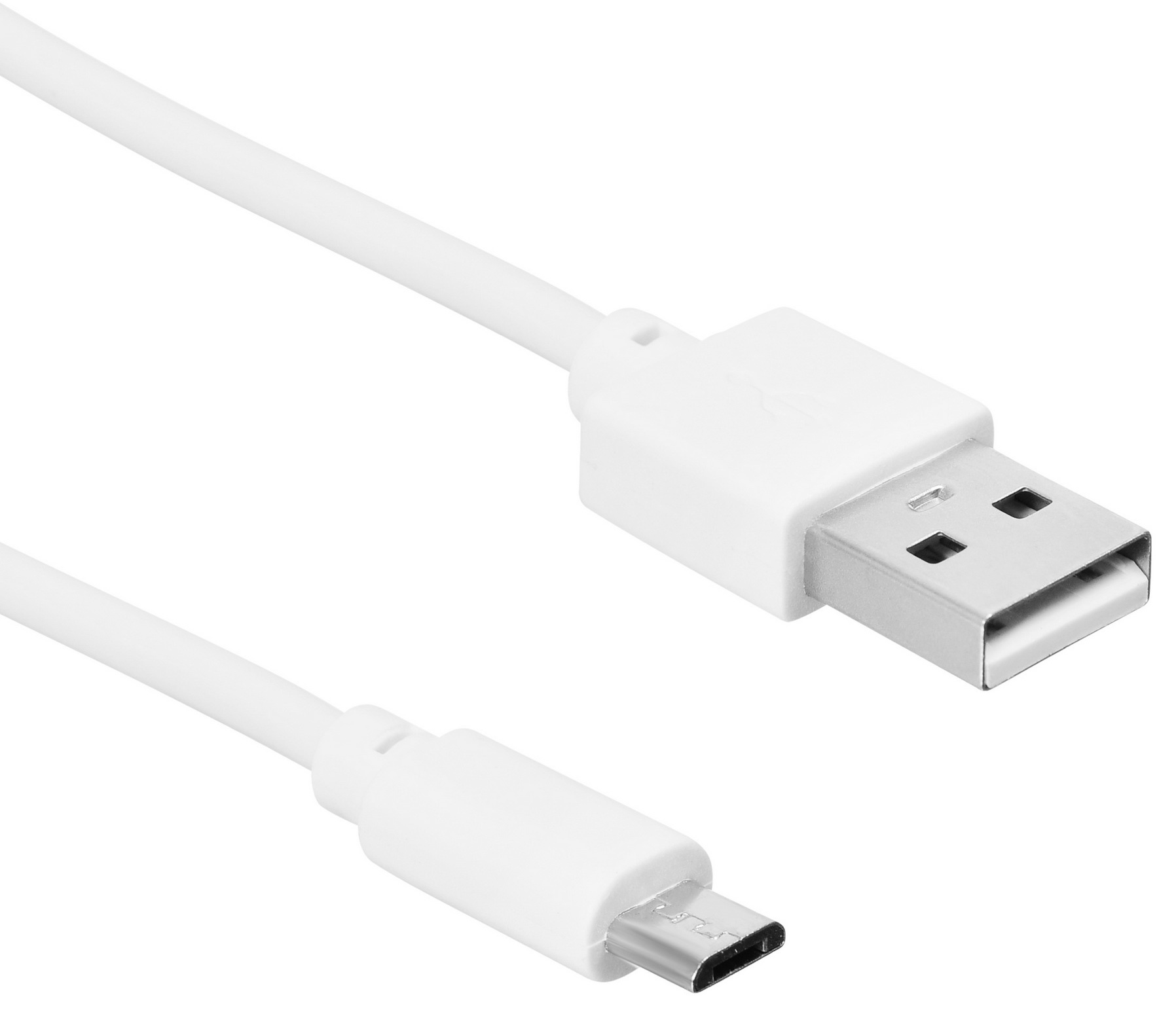 Кабель Sunwind USB - Micro USB 2A, 1 м, белый
