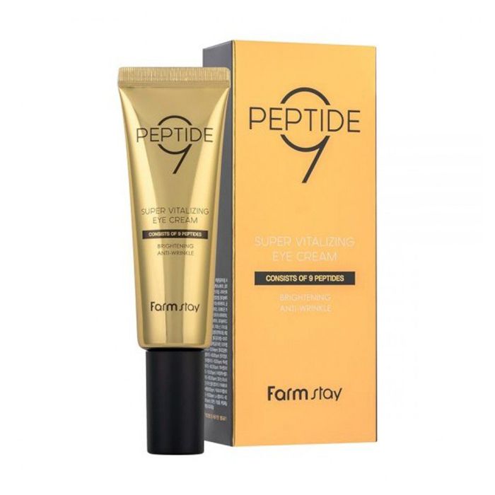 Крем для глаз FarmStay с пептидами Farmstay Peptide 9 Super Vitalizing Eye Cream 50 мл FARMSTAY