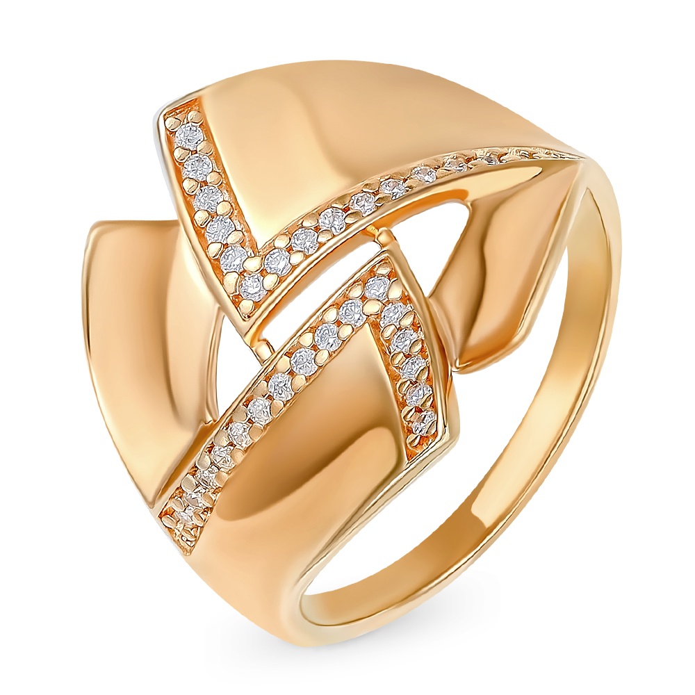 

Кольцо из серебра, р. , 585Gold 701012300, фианит, 701012300