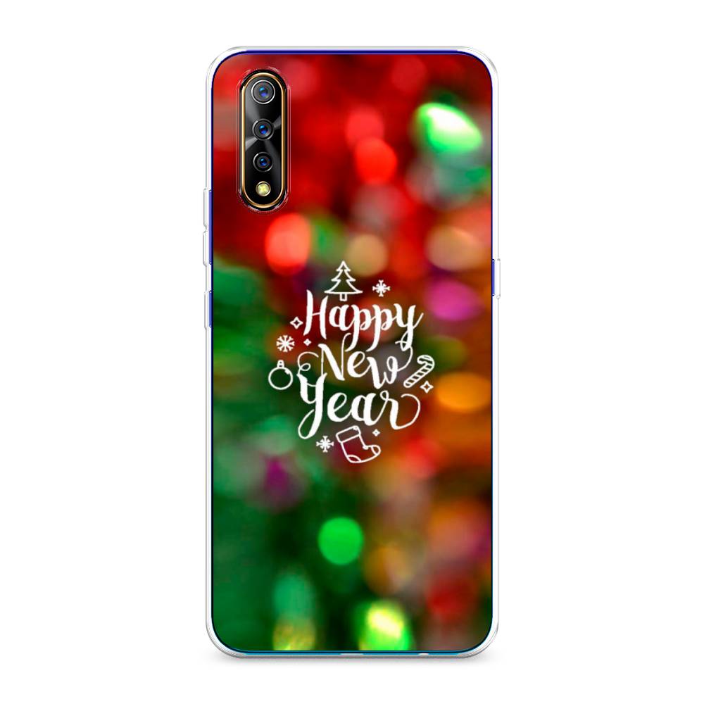 

Чехол на Vivo iQOO Neo "Новый Год на елке", Зеленый;красный;желтый, 262050-5