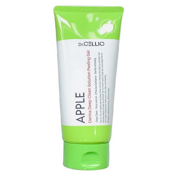 

Пилинг-гель Dr.Cellio с экстрактом яблока apple derma deep clean solution peeling gel