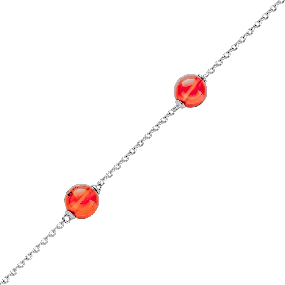 

Браслет из серебра, р.  585Gold 705000993, янтарь, 705000993