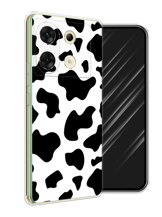 

Чехол Awog на Infinix Zero 30 5G "Пятна коровы", Белый;черный, 3104950-1