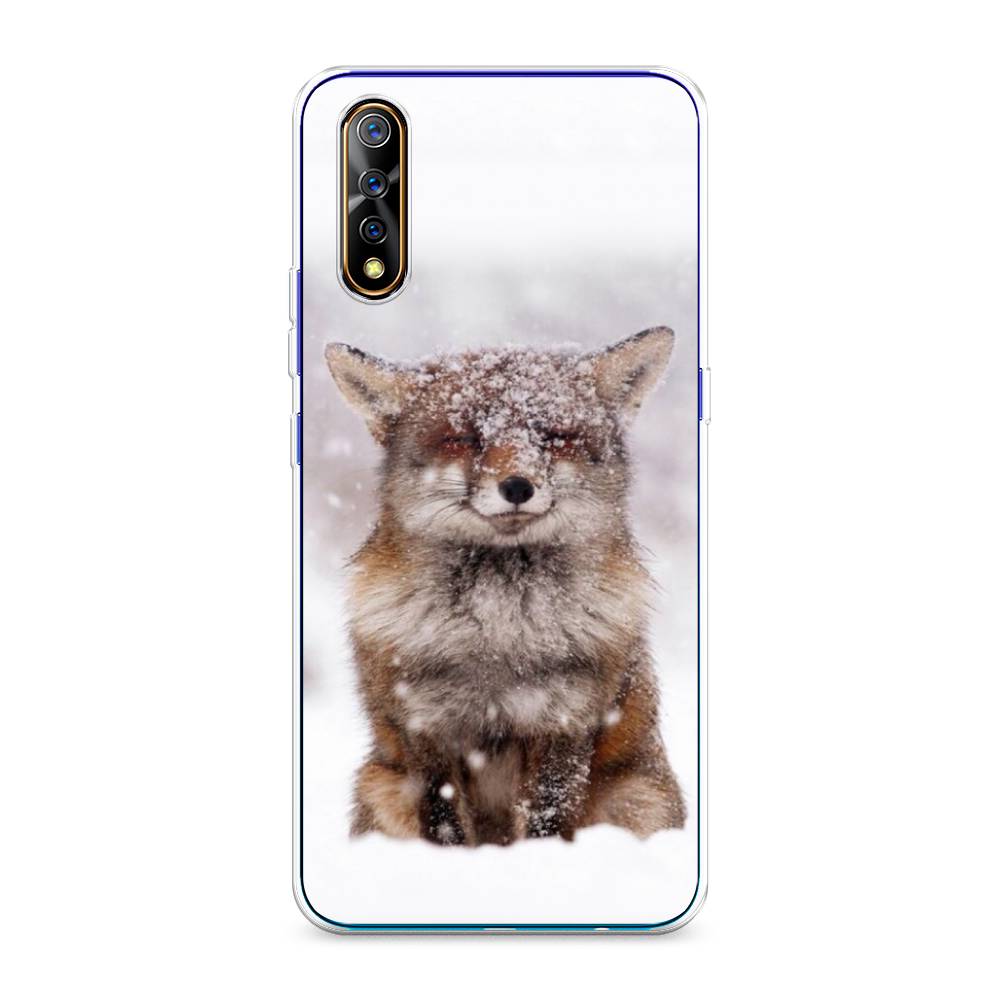

Чехол на Vivo iQOO Neo "Зимняя лиса", Белый;серый;коричневый, 262050-1