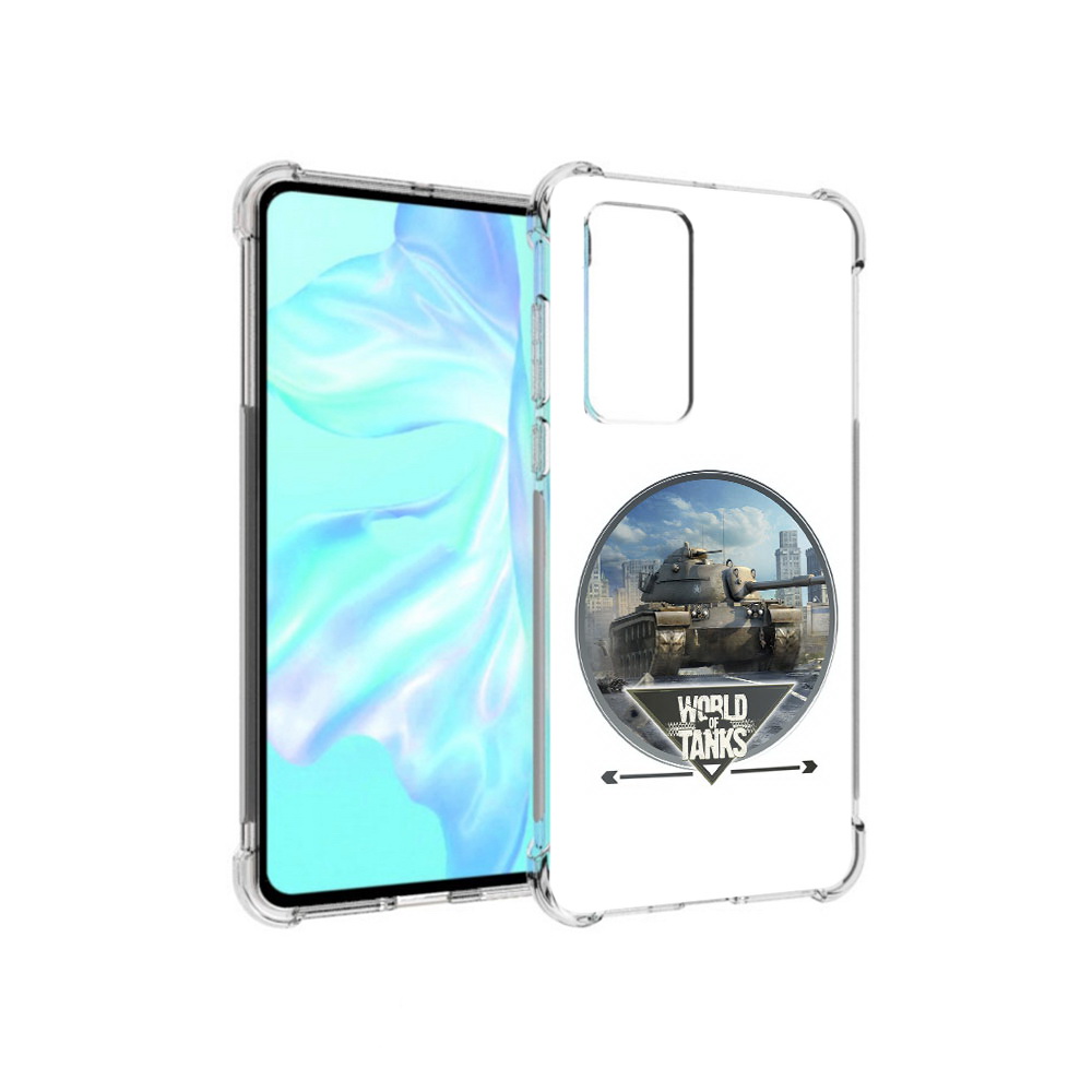 Чехол MyPads Tocco для Huawei P40 Мир танков