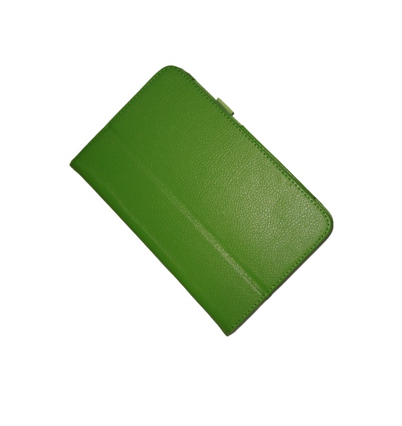 Чехол Acer Iconia Tab W3-810/W3-811 флип кожзам <зеленый>