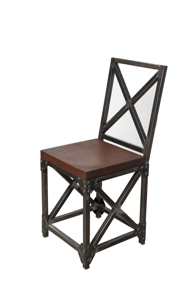 Барный стул ИП Кузин Р.С. 44931 36896, черный/коричневый