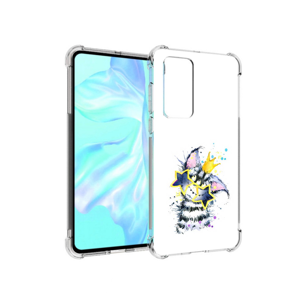 

Чехол MyPads Tocco для Huawei P40 Мартовский Нуся, Прозрачный, Tocco