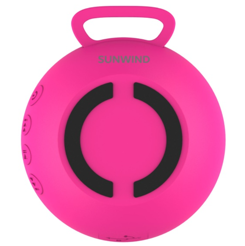 

Портативная колонка Sunwind SW-PS103 Pink (SW-PS103 R), Розовый, SW-PS103