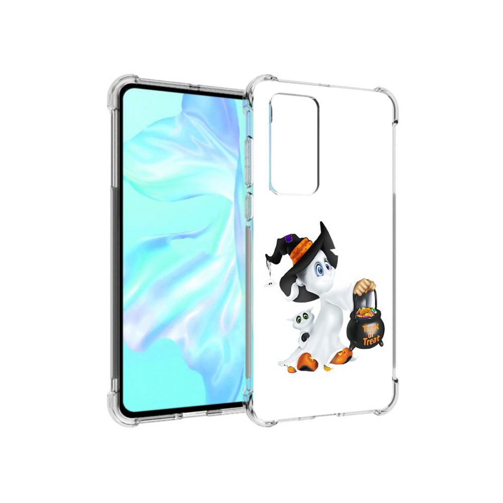 

Чехол MyPads Tocco для Huawei P40 Маленький призрак, Прозрачный, Tocco
