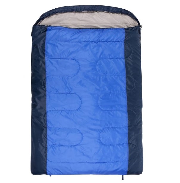 Спальный мешок Jungle Camp Verona Double синий, левый/правый