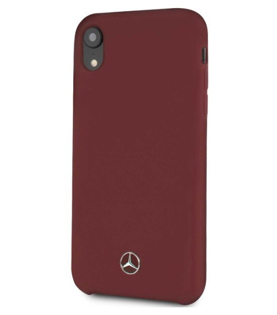 фото Чехол cg mobile mercedes silicone line iphone xr красный