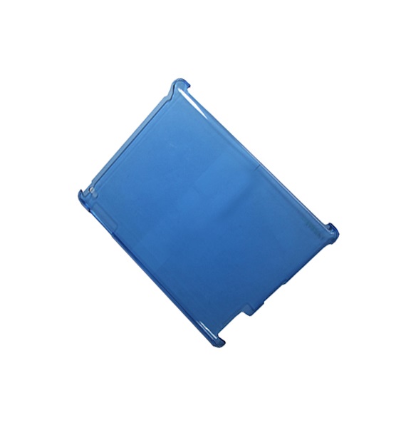 Чехол iPad 2/3 задняя крышка пластиковый Pisen <прозрачно-голубой>
