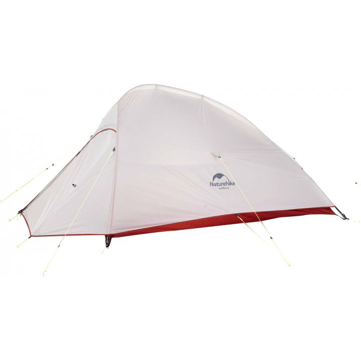 

Палатка Naturehike NH17T001-T, треккинговая, 2 места, серо-красный, Серый;красный, NH17T001-T