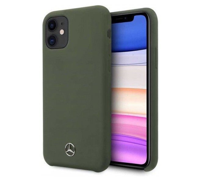 

Чехол CG Mobile Mercedes Silicone line iPhone 11 "Полночный зеленый"