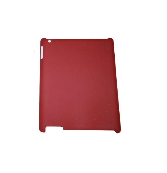 Чехол iPad 2/3 Fasion Case прорезиненный пластик <красный>