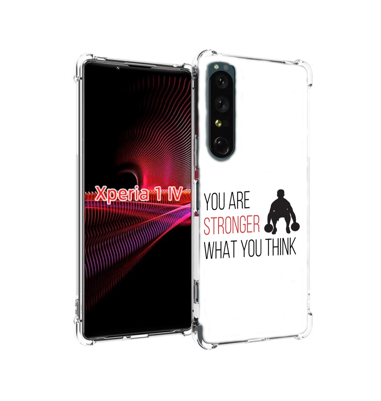 

Чехол накладка MyPads ты-сильнее-чем-думаешь для Sony Xperia 1 IV, Прозрачный, Tocco