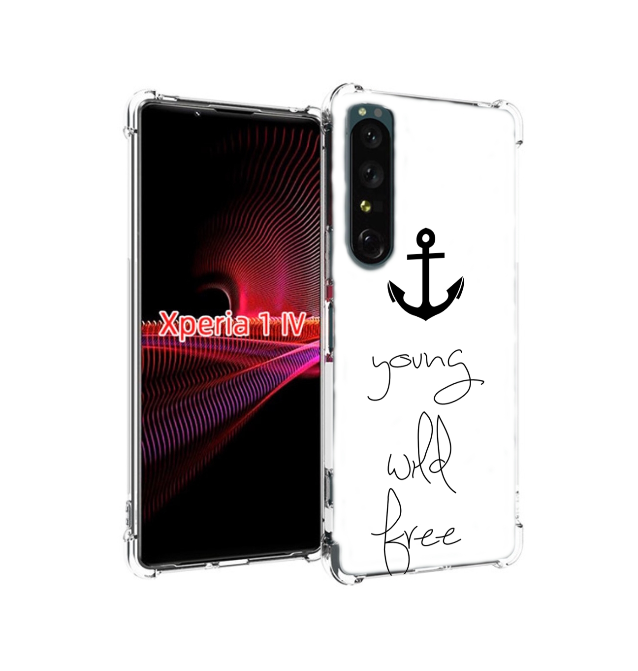 

Чехол накладка MyPads ты-будешь-свободным для Sony Xperia 1 IV, Прозрачный, Tocco