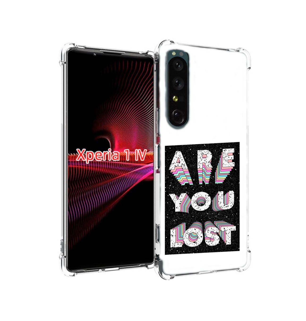 

Чехол накладка MyPads ты пропал для Sony Xperia 1 IV, Прозрачный, Tocco