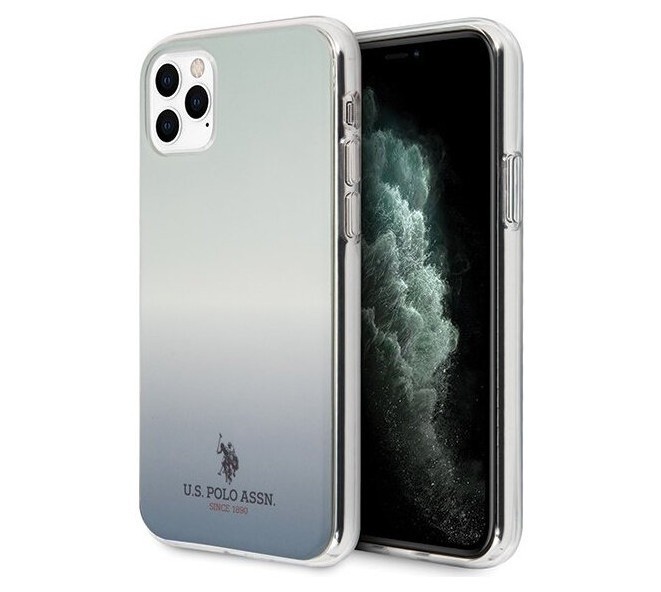 фото Чехол cg mobile u.s. polo assn. gradient small horse iphone 11 pro max синий