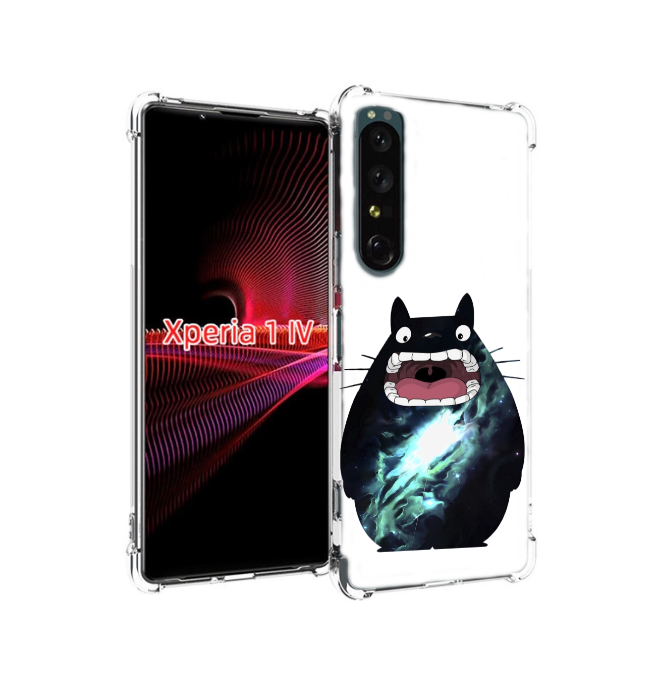 

Чехол накладка MyPads тоторо для Sony Xperia 1 IV, Прозрачный, Tocco