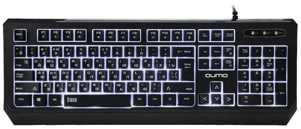 Проводная игровая клавиатура QUMO Office BASE K59 Black