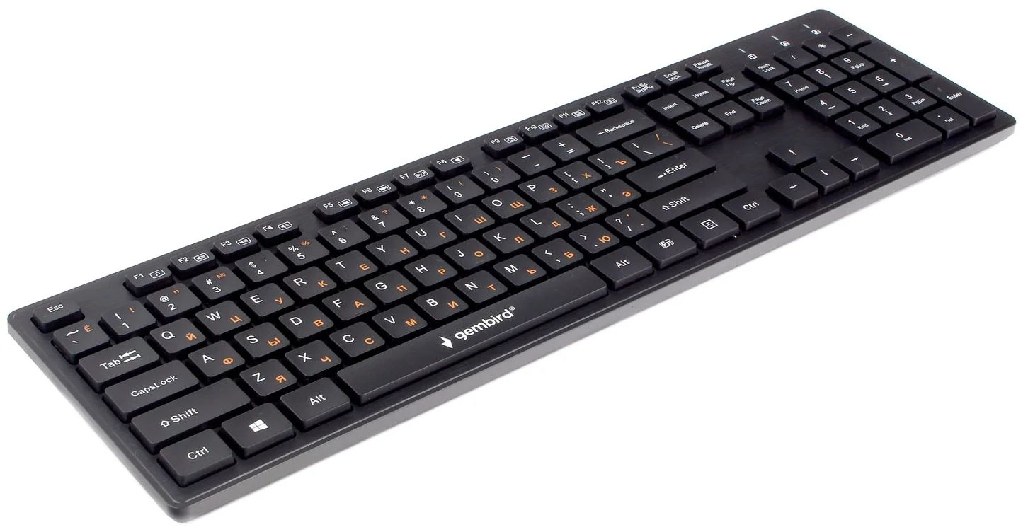 Проводная клавиатура Gembird KB-8360U Black
